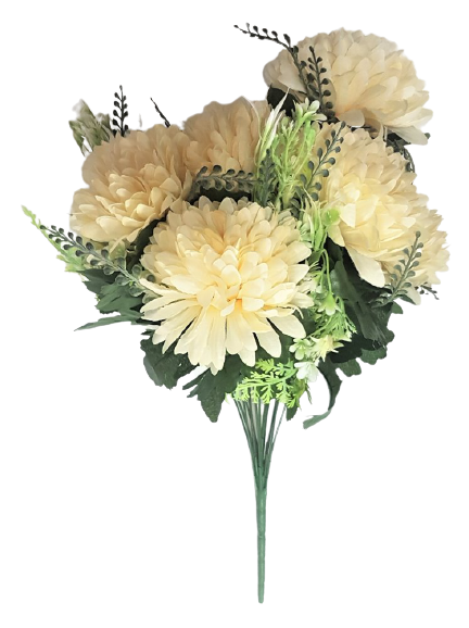 Crizanteme - Floare artificială - un decor frumos pentru orice ocazie - Material - Plastic