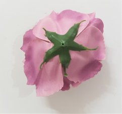 Rózsavirágfej O 10cm lila művirág