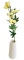 Künstlicher Mohnblumen 67cm Creme