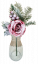 Umjetna ruža 34cm snježna crvena