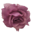 Artificial Rose Head O 3,9 inches (10cm) Purple