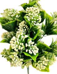 Изкуствена зелена декорация x24 46 см