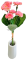 Slaměnky kytička x5 31cm umělá