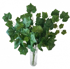 Decoratiune frunze de viță de vie verde planta artificiala 45cm