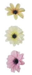 Glava cvijeta clematis Ø 11cm ružičasta umjetna