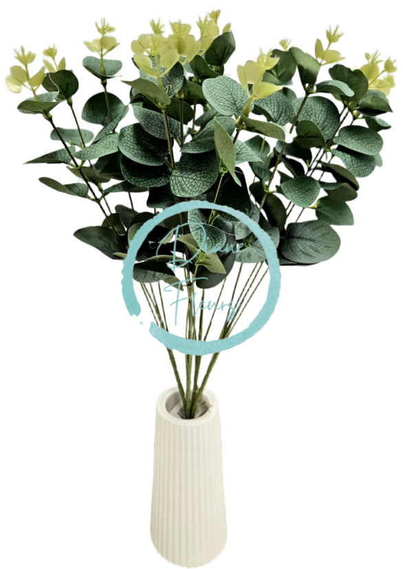 Dekorace eukalyptus přízdoba zeleň umělá 48cm