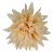 Artificial Chrysanthemum Head Ø 10cm Peach