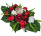 Trauergesteck aus künstliche Rosen und Zubehör 55cm x 28cm x 16cm