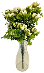 Изкуствена зелена декорация x24 46 см