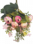 Kytica Kamélie 30cm ružová umelá