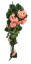 Umelý Muškát Pelargónia "8" ružová 70cm