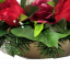 Smútočný aranžmán betonka exclusive umelé ruže a doplnky 55cm x 28cm x 16cm
