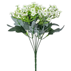 Artificial kalanchoe bouquet 28cm cream