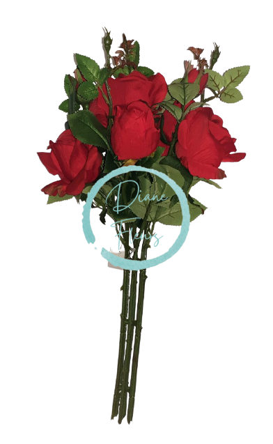 Buket ruže "7" crveni 47cm umjetni