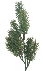 Smrková větvička 40cm zelená umělá