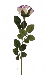Künstliche Rose Levandel 74cm