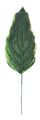 Hosta levele Bohyška zöld, 43cm művirág