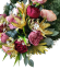 Smútočný veniec borovicový Exclusive Peonie Pivonky & Ľalie & Doplnky Ø 95cm