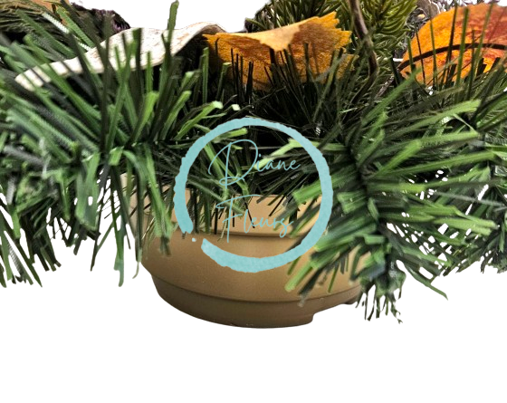 Jesenska dekoracija Ø 30cm x 16cm