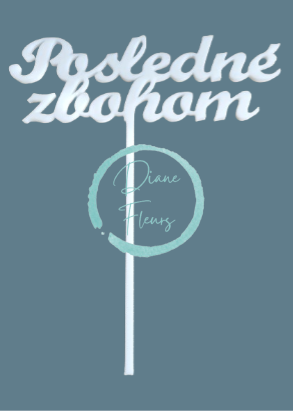 Nápis 3D "Posledné zbohom" na paličke z recyklovateľného plastu 15cm x 18cm