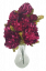 Chryzantémy kytice x10 53cm vínová umělá