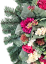 Coroana "frunze" de bujori artificiali, dalii, hortensii, ciulini si accesorii 95cm x 60cm