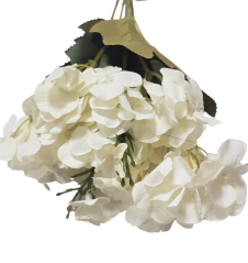 Buket hortenzije bijeli 30 cm umjetni