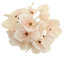 Künstliche Hortensie kopf 12cm Salmon