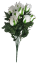 Buchet de trandafir alb "12" 17,7 inches (45cm) flori artificiale