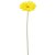 Gerbera darab 44cm sárga művirág