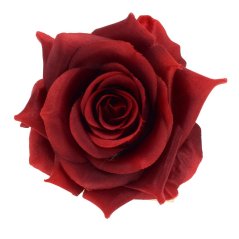 Artificial Rose Head Ø 10cm Red