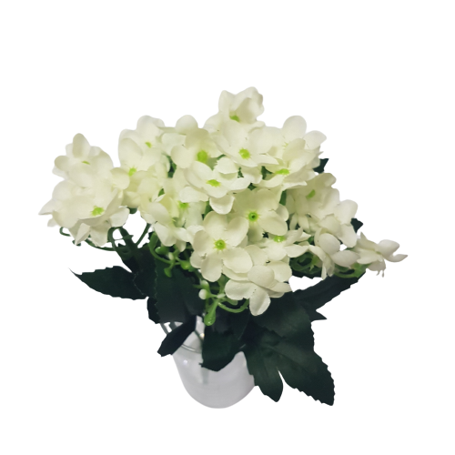 Kalanchoe - Floare artificială - un decor frumos pentru orice ocazie - Material - textil
