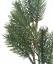 Smreková vetvička 40cm zelená umelá
