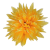 Artificial Chrysanthemum Head Ø 10cm Yellow