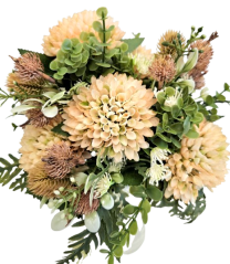 Голям букет от изкуствени перли Thistle & Accessories 40 см