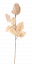 Csillogó ezüst rózsa (65cm) művirág