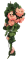 Muskátli "8" rózsaszín 70cm művirág