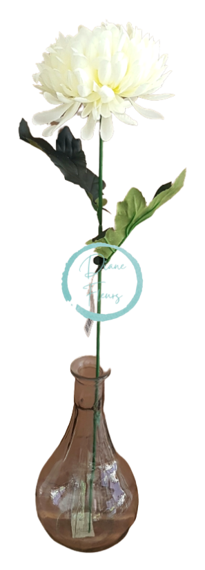 Chryzantéma kusová na stonke Exclusive krémová 60cm umelá