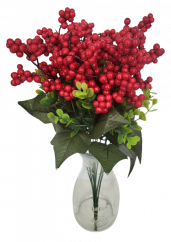 Decoration Twig Berry 45cm - the price is for 12 pieces, see photo-