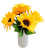 Napraforgó csokor 25cm sárga művirág