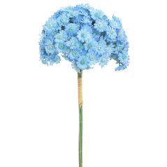 Dekorácia prízdoba Achillea zväzok umelá 32cm modrá