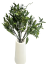 Изкуствена зелена декорация 38 см