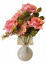 Ruže kytica 30cm fialová umelá