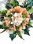 Coroană artificială de pin de lux Decorată exclusiv cu Iris, iederă și accesorii 65cm