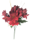 Artificial Poinsettia Euphorbia Bouquet 9,8 inches (25cm) Red