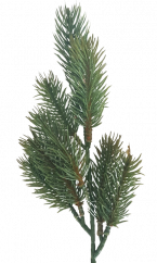 Artificial Spruce Twig Green 40cm