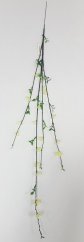 Artificial Decoration Twigs with a Flowers Mint 34,6inches (88cm)