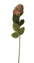 Ruža puk hnedá 66cm umelá
