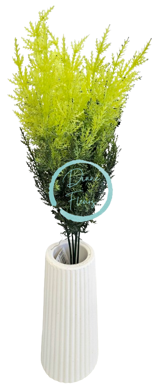 Dekorace přízdoba zeleň umělá 42cm