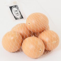 Easter eggs 6 pcs 6,5cm